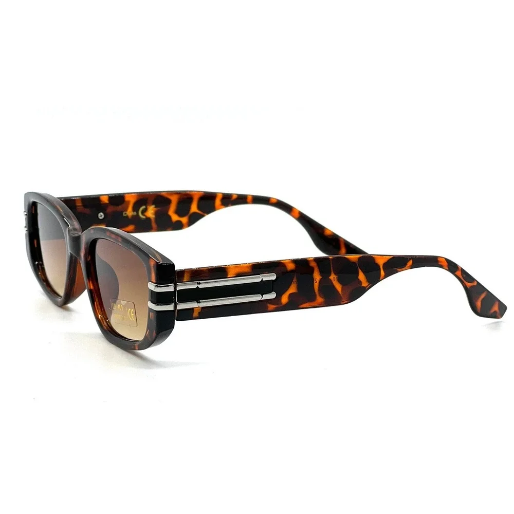 Oval Cat Eye Sunglasses Tortoise Brown Lens Fashion UV400 Protection Classic New
